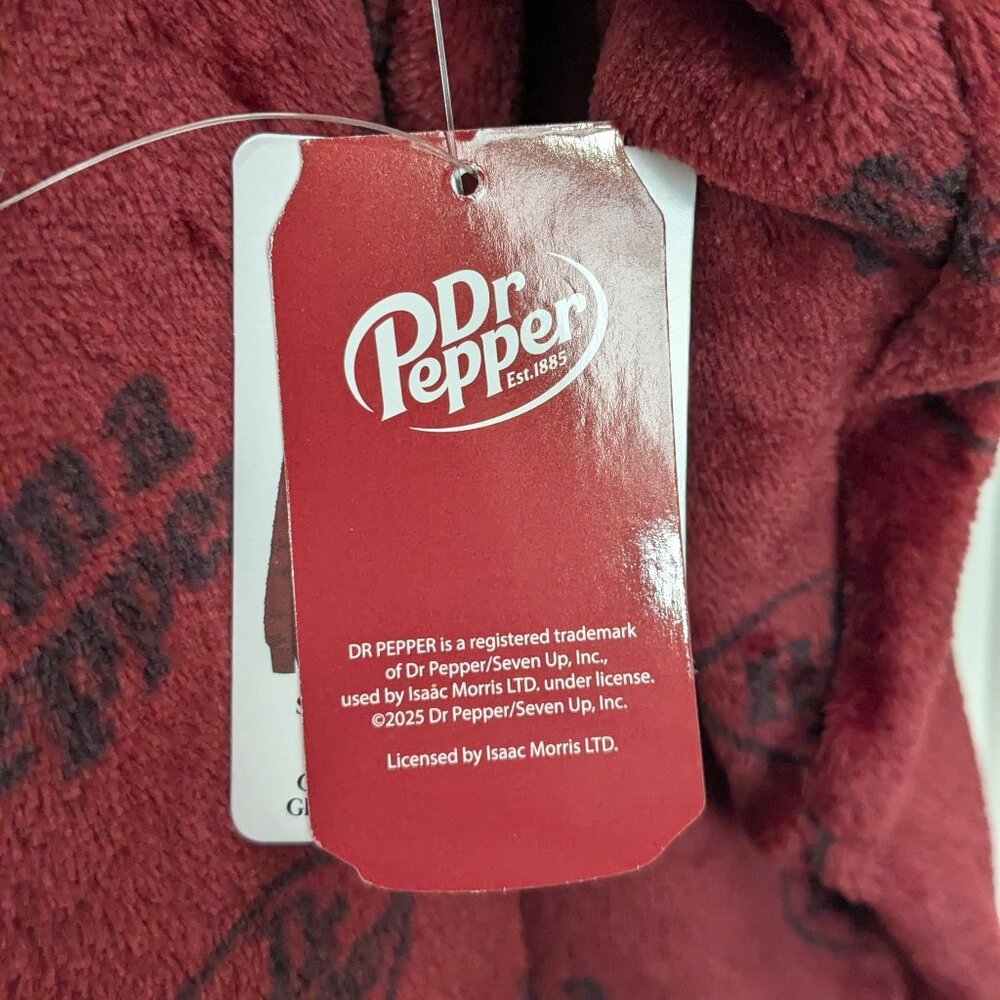 Dr Pepper Women's Cozy Sweater Red With Black Logo Size XSmall NWT - Picture 5 of 9